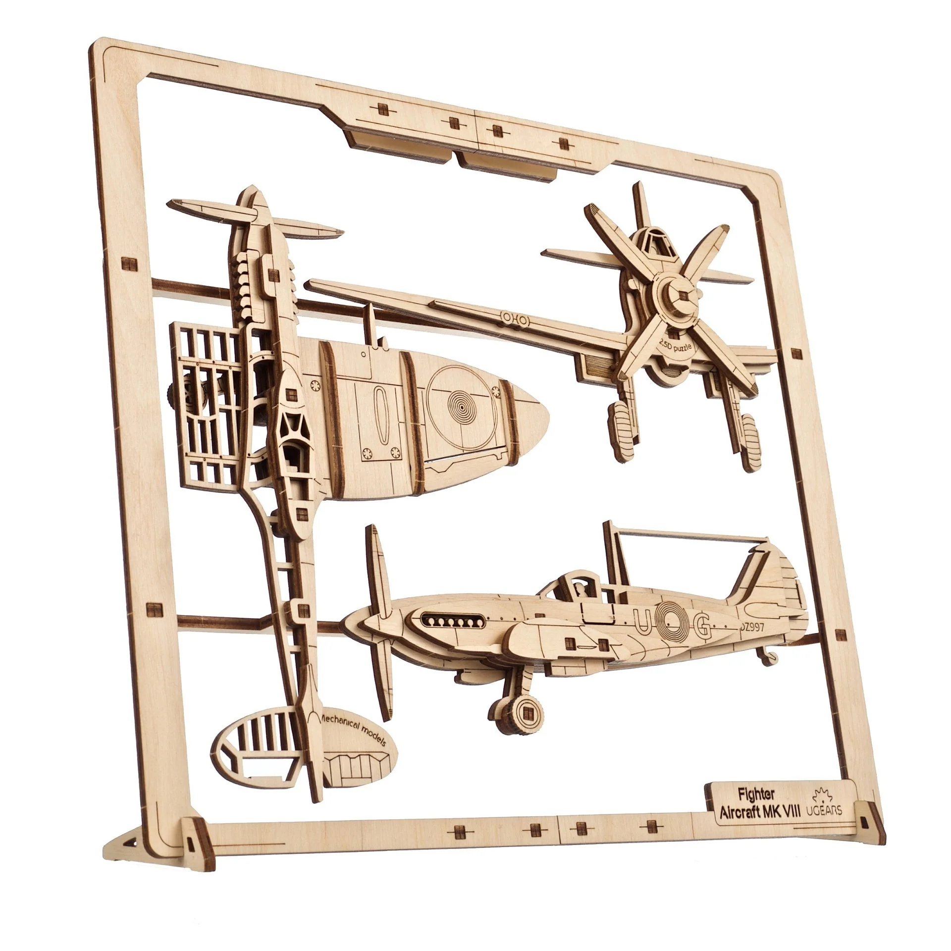 Fighter Aircraft 2.5D Puzzle - Image 3