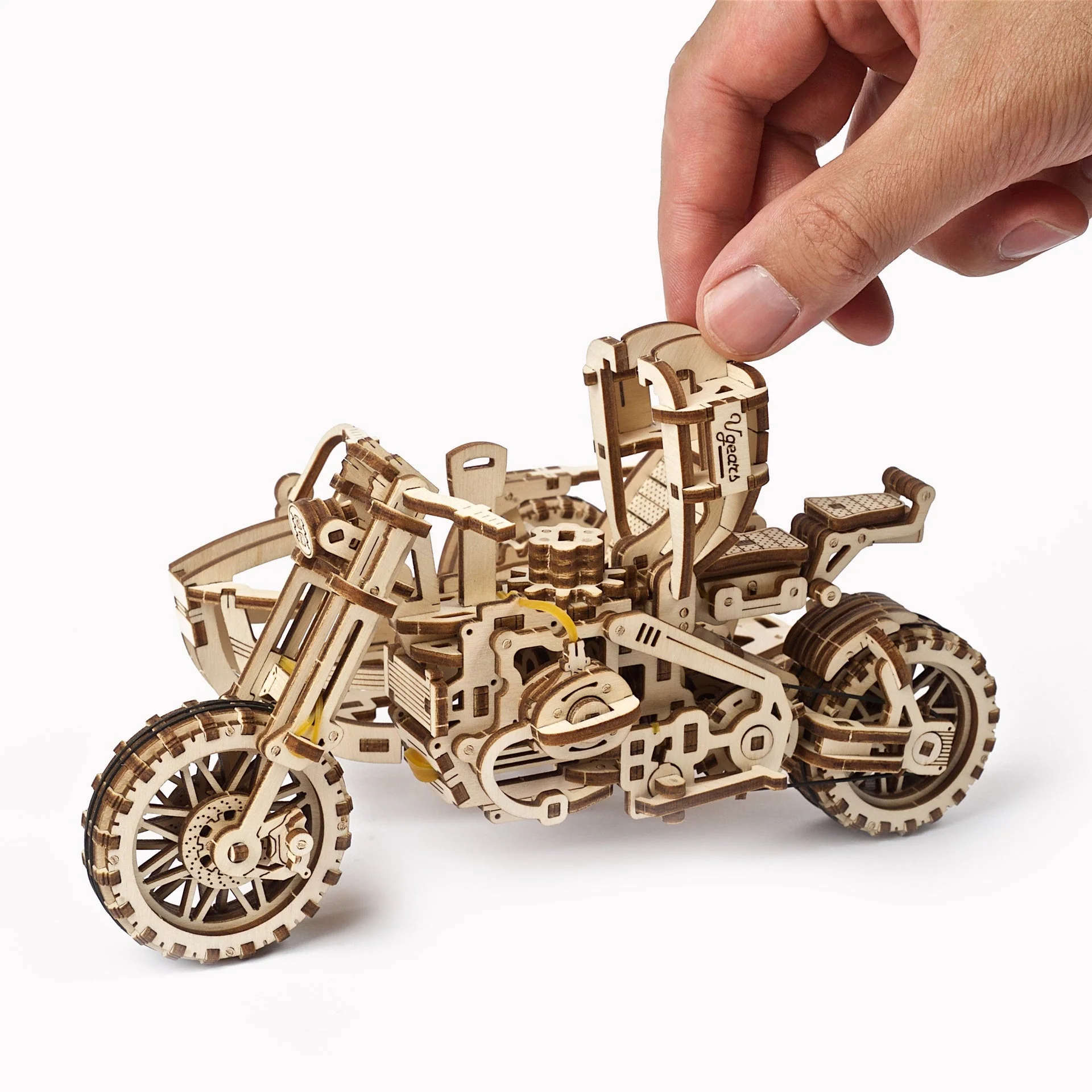 Scrambler UGR-10 Motor Bike with sidecar - Image 4